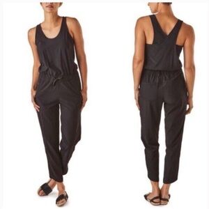 Patagonia Black Sleeveless Jumpsuit SM